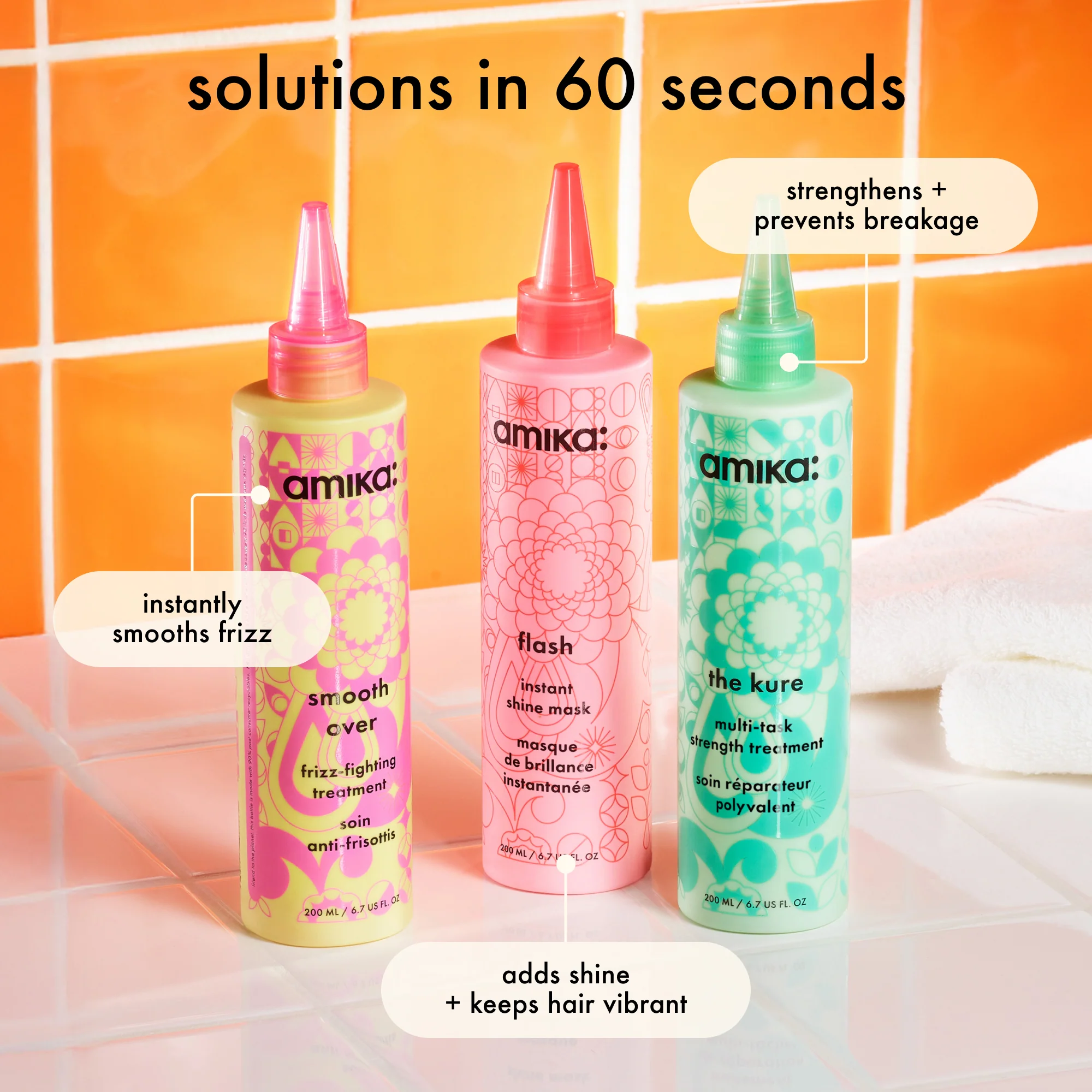 Amika - Masque de Brillance Instantanée Flash 200ml – Image 8