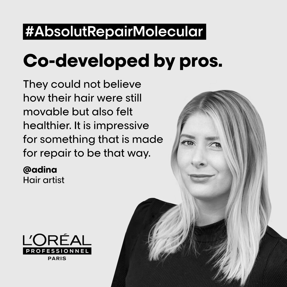 L'Oréal Professionnel - Shampoing Absolut Repair Molecular 1500ml – Image 7