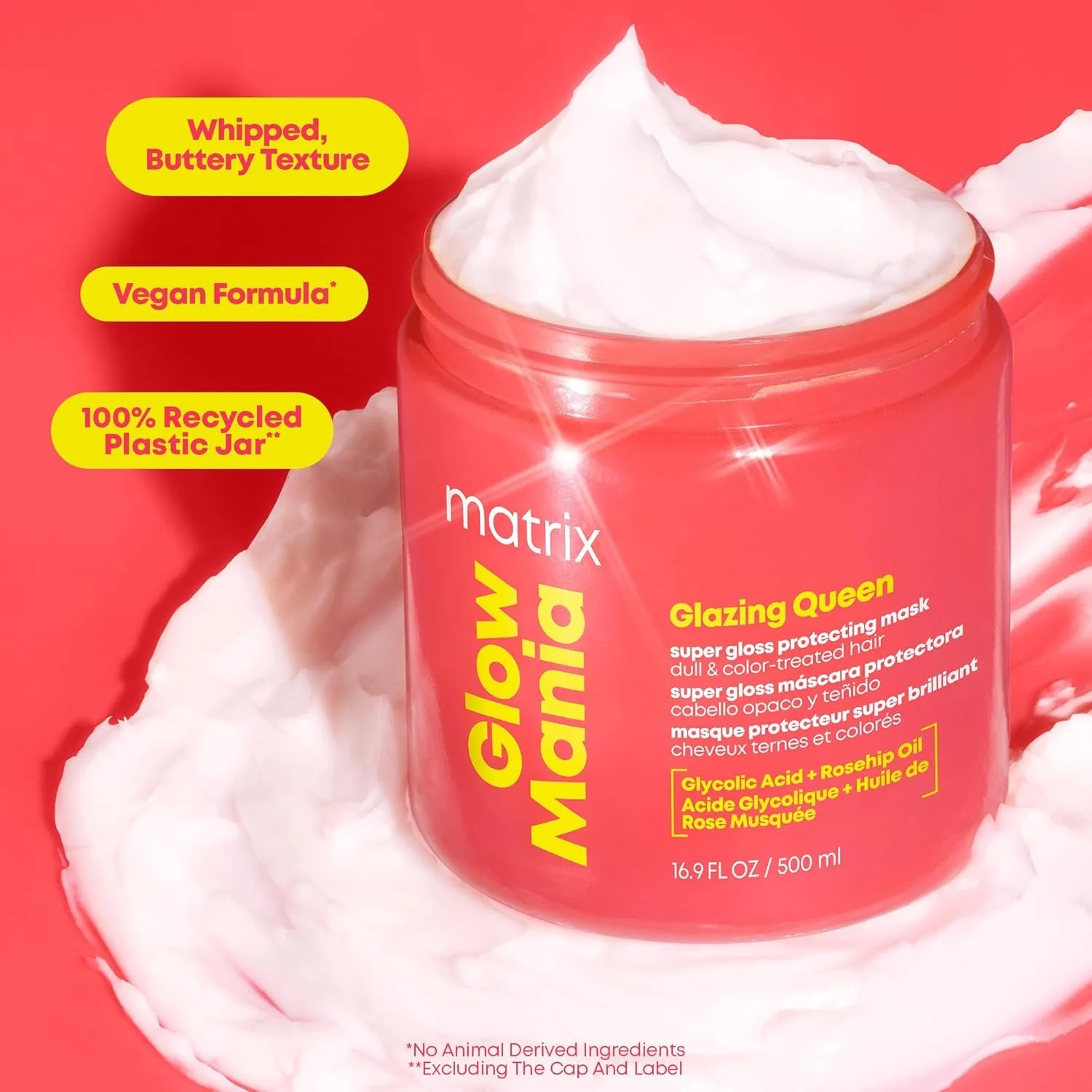Matrix - Masque protecteur Glazing Queen Glow Mania 500ml – Image 5
