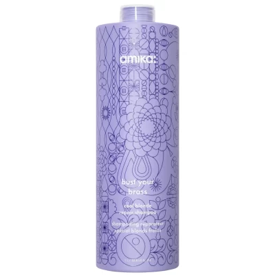 Shampoing réparateur blonds froids Bust your Brass 1 Litre Amika