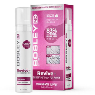 Bosley - Mousse densifiante pour femmes 60g
