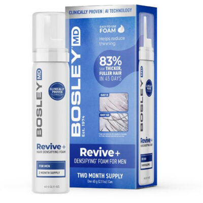 Bosley - Mousse densifiante pour hommes 60g
