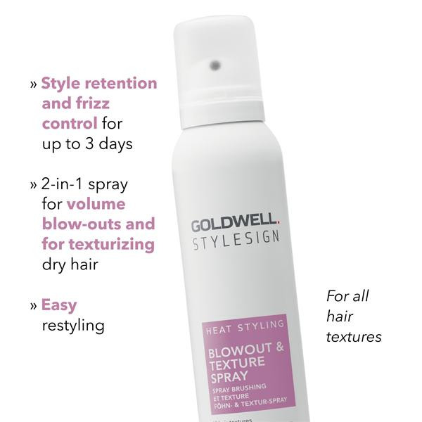 Goldwell Stylesign - Spray de mise en plis Blowout Texture Spray 149g – Image 3