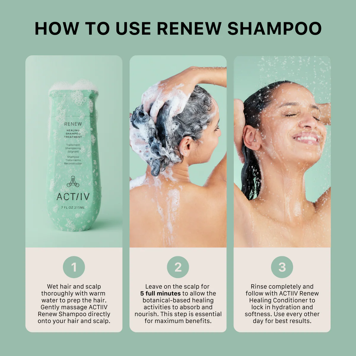 Actiiv - Shampoing Renew 215ml – Image 3