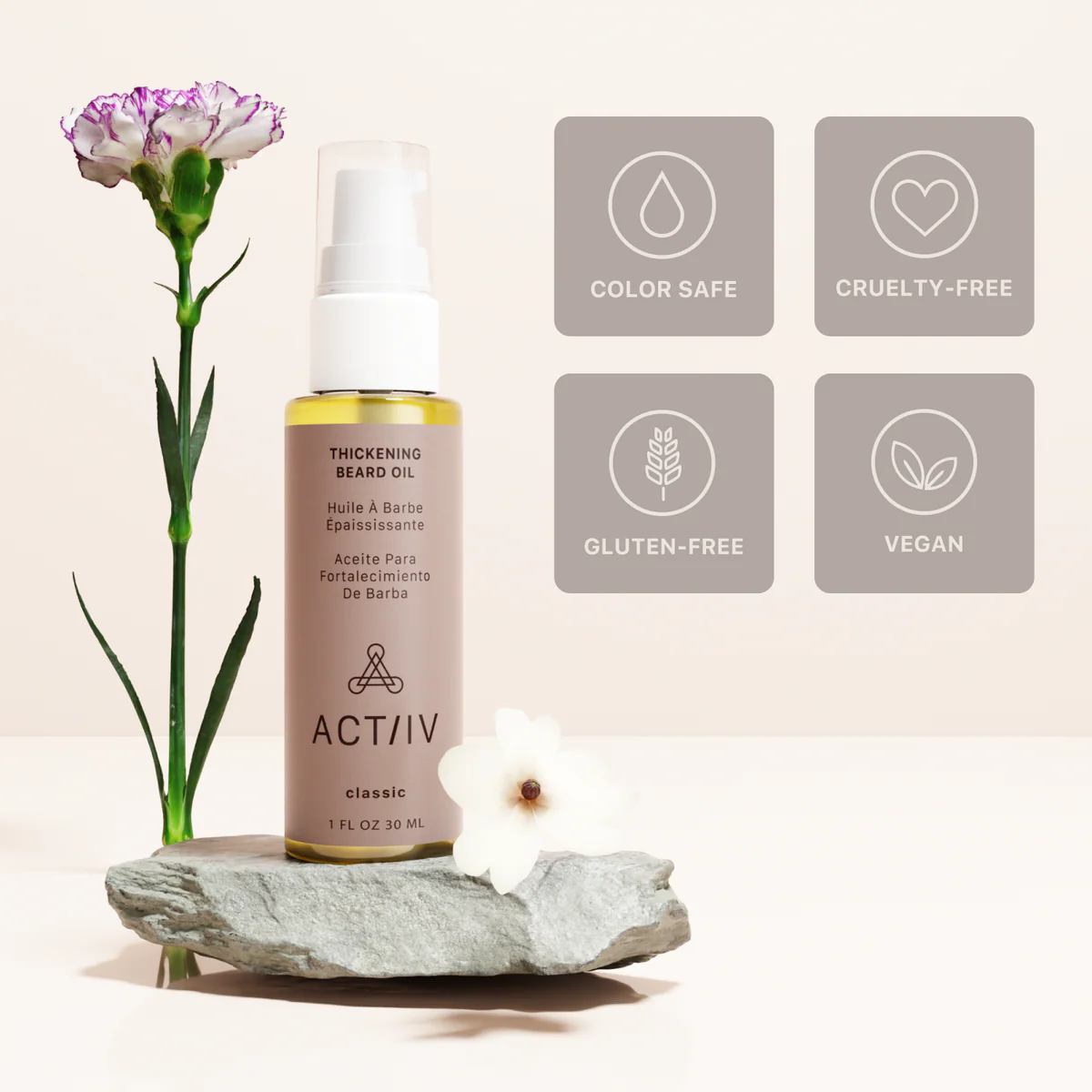 Actiiv - Huile À Barbe Épaississante Classique 30ml – Image 4