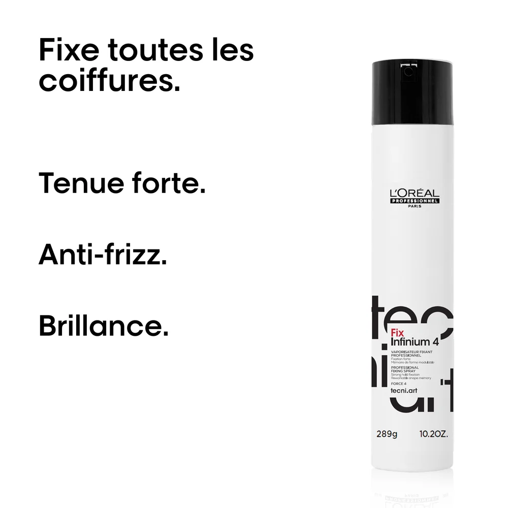 L'Oréal Professionnel - Fixatif haute tenue Fix Infinium 4 289g – Image 2