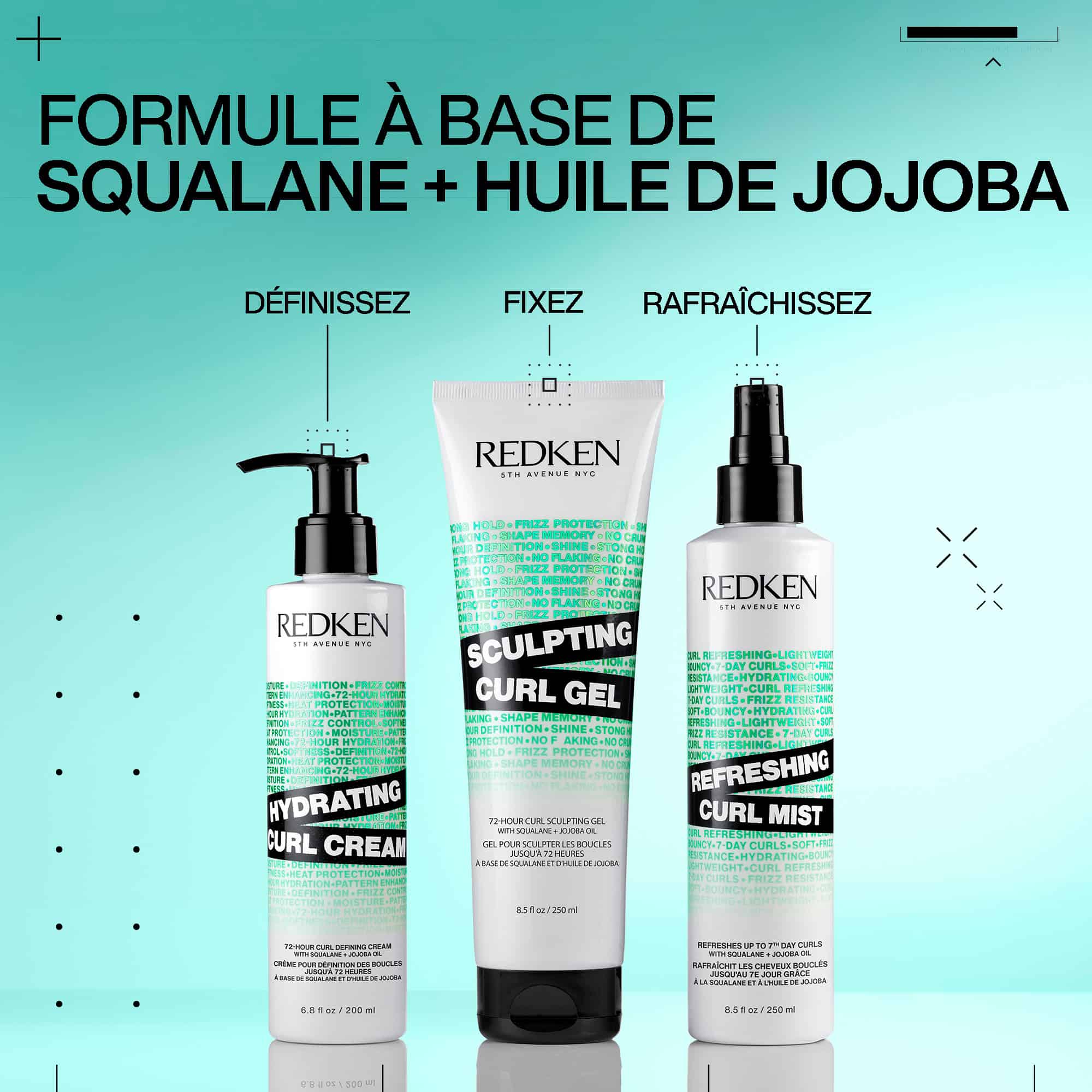 Redken - Crème hydratante boucles Hydrating Curl Cream 200ml – Image 8