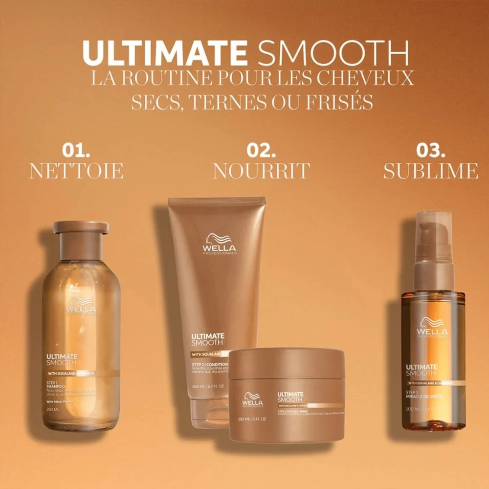 Wella - Shampoing Ultimate Smooth 250ml – Image 5