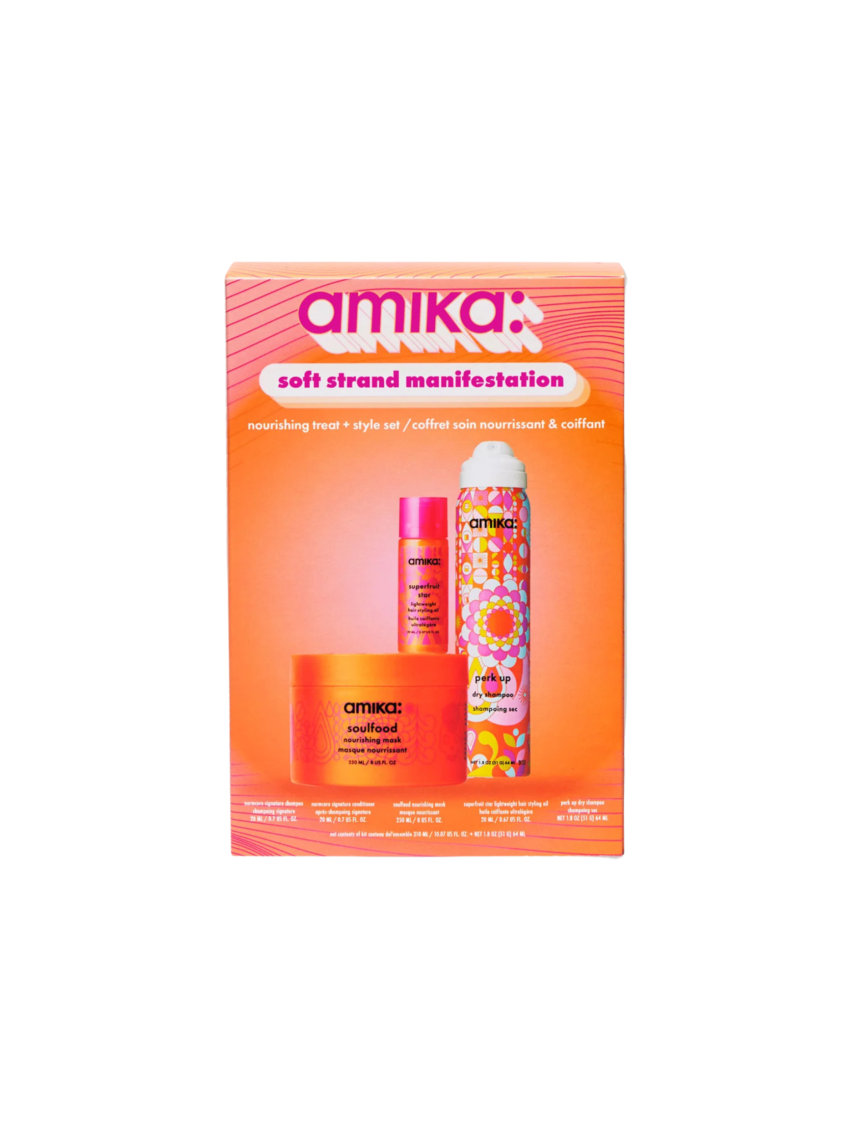 Coffret Coiffant Soft Stand Manifestation- Amika