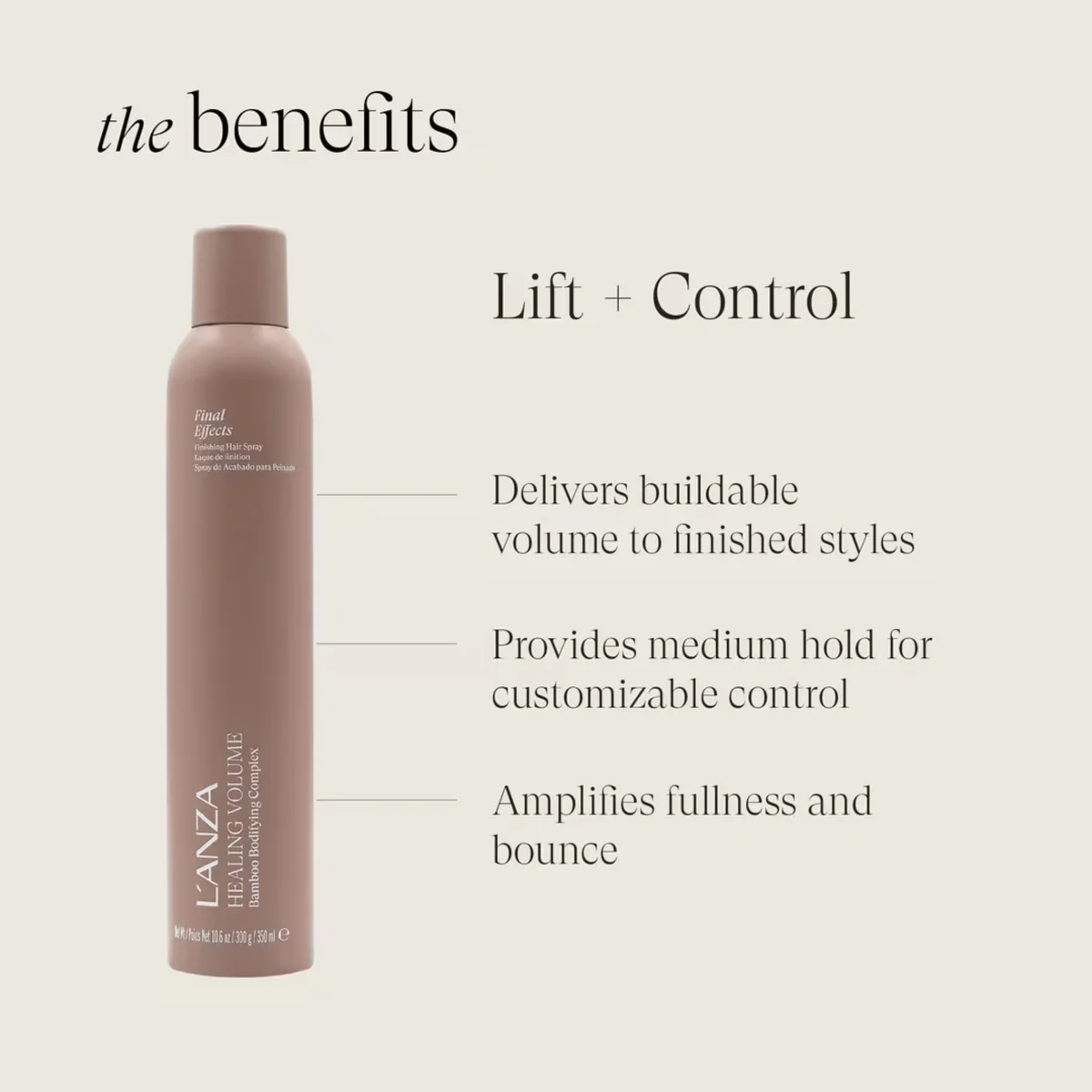 L'Anza - Fixatif Final Effects Healing Volume 350ml – Image 2