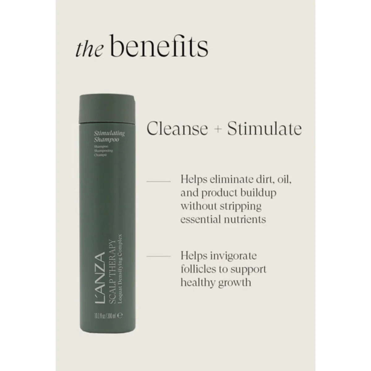 L'Anza - Shampoing Stimulating Scalp Remedy 300ml – Image 3