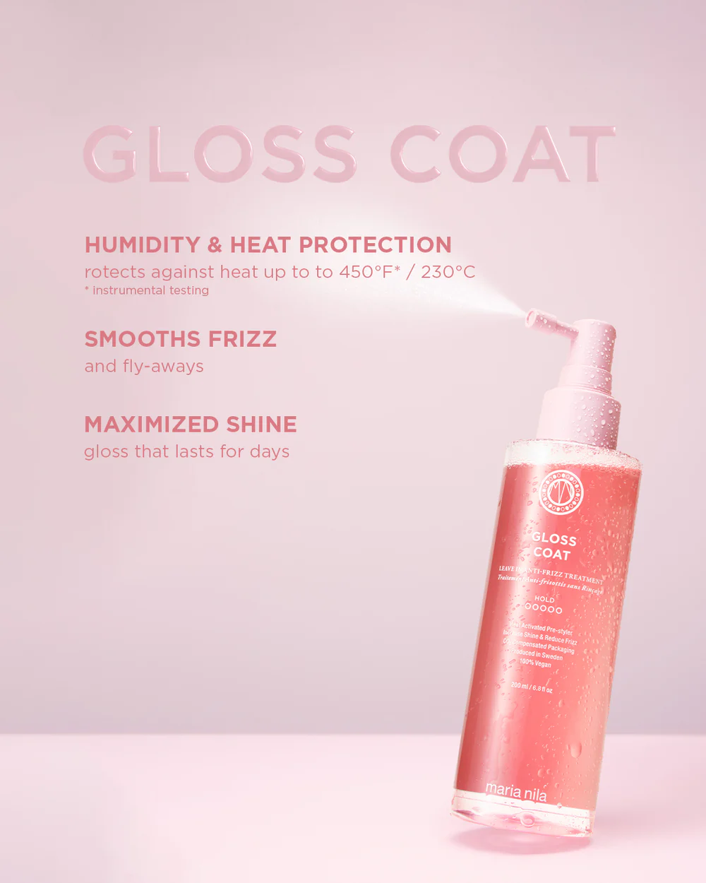 Maria Nila - Traitement Anti-frisottis Gloss Coat 200ml – Image 5