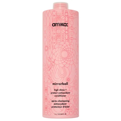 Revitalisant Protecteur D'éclat Mirrorball 1 Litre- Amika