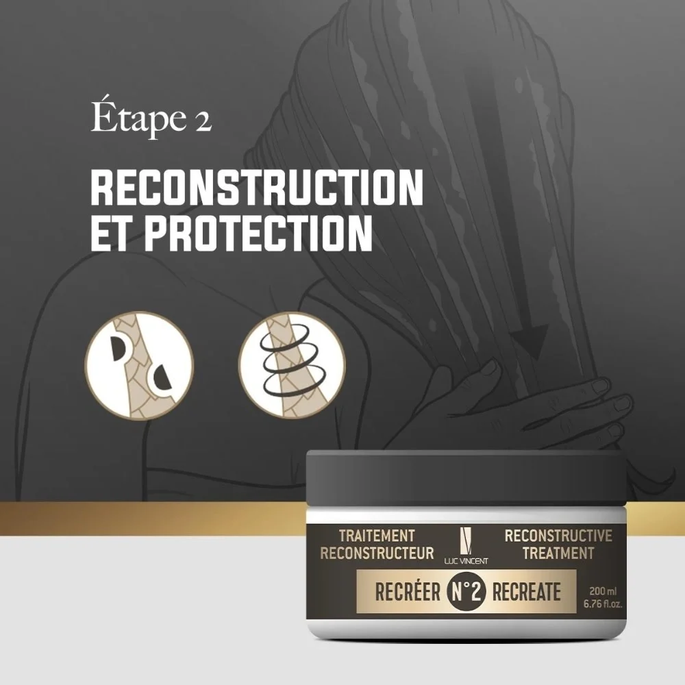Luc Vincent - Traitement Reconstructeur No.2 200ml – Image 6