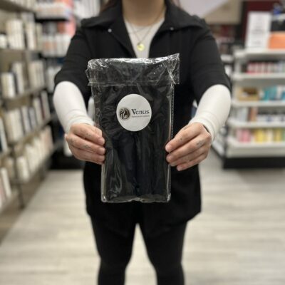 Heatless Curls Avec Bonnet Satin- Noir