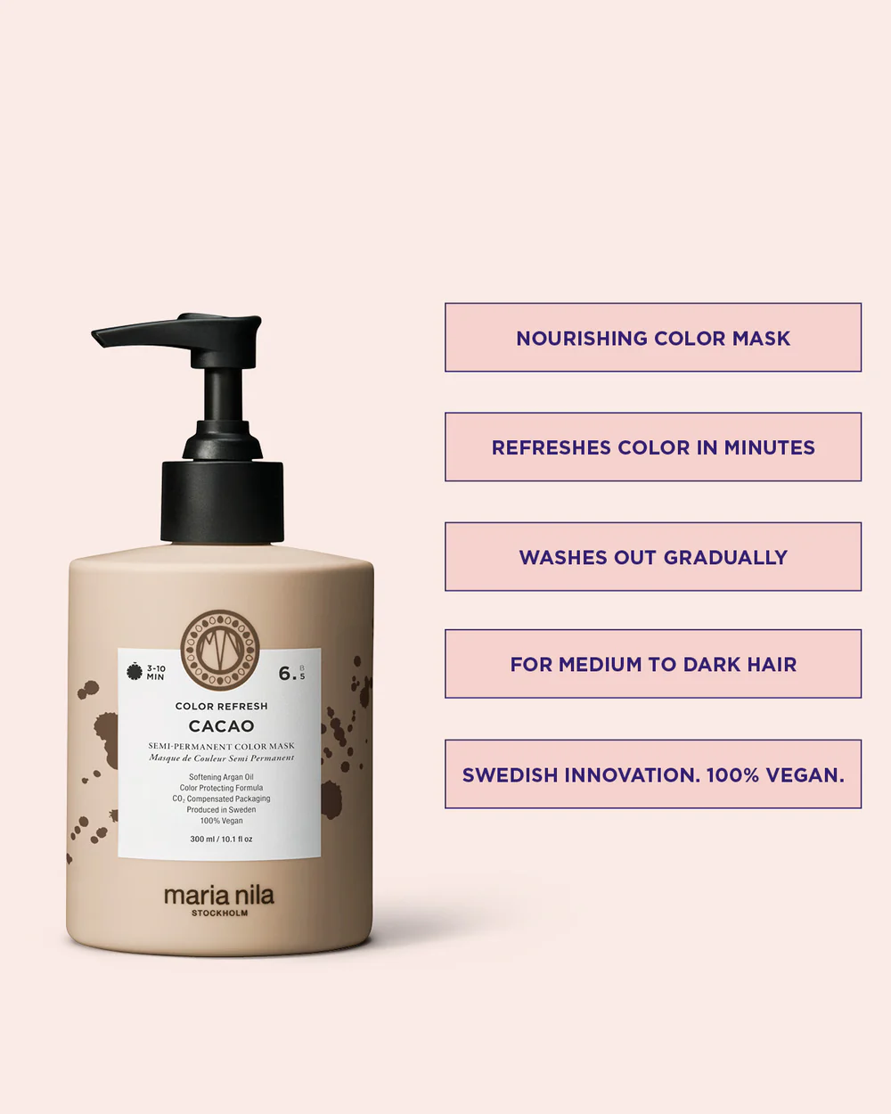 Maria Nila - Masque de Couleur Cacao 300ml – Image 2