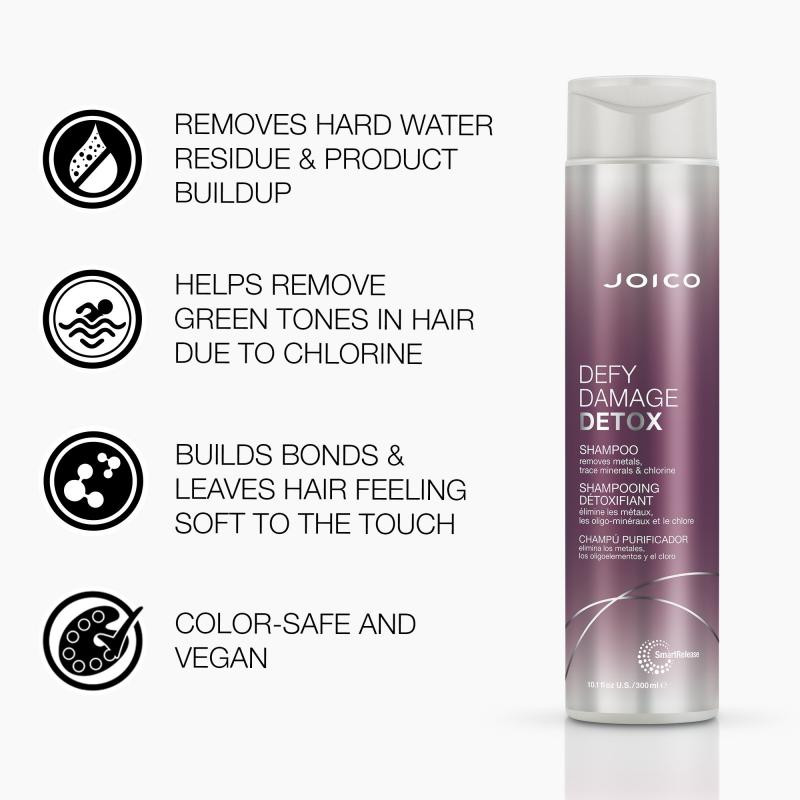 Joico - Shampoing Defy Damage Detox 300ml – Image 2