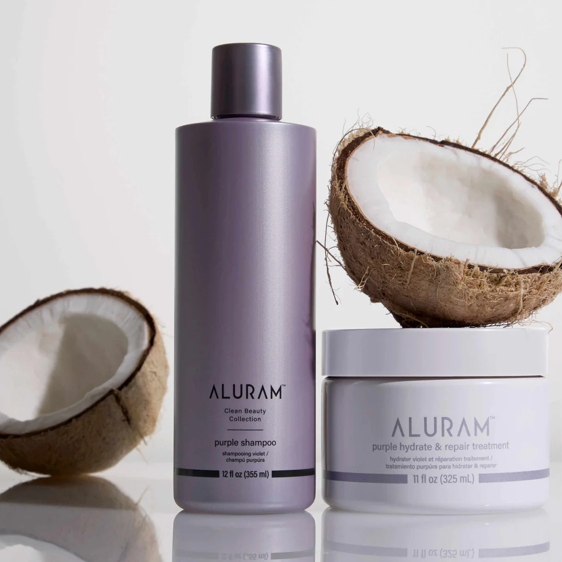 Aluram - Shampoing Mauve 355ml – Image 5