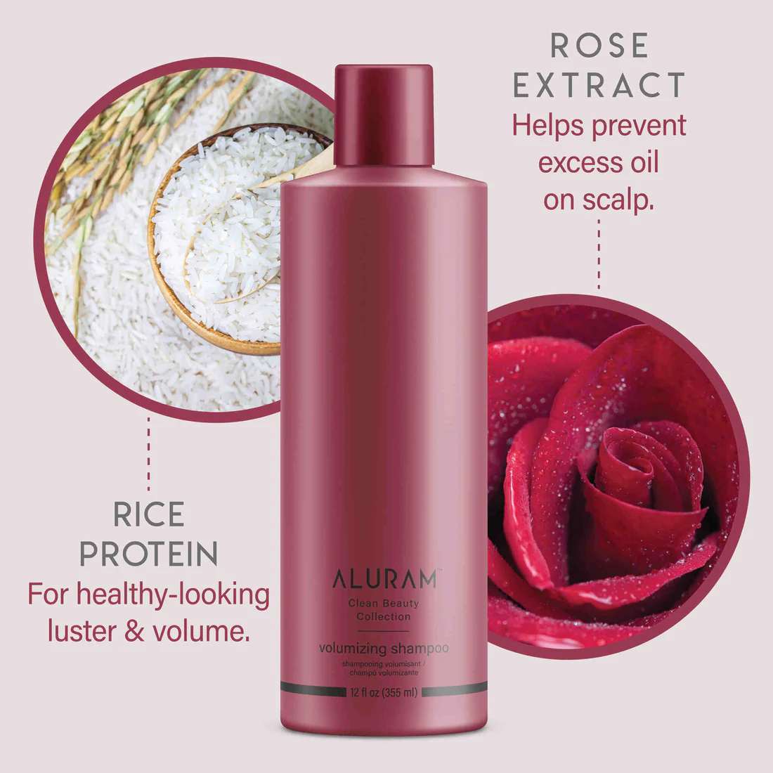 Aluram - Shampoing Volume 1L – Image 2