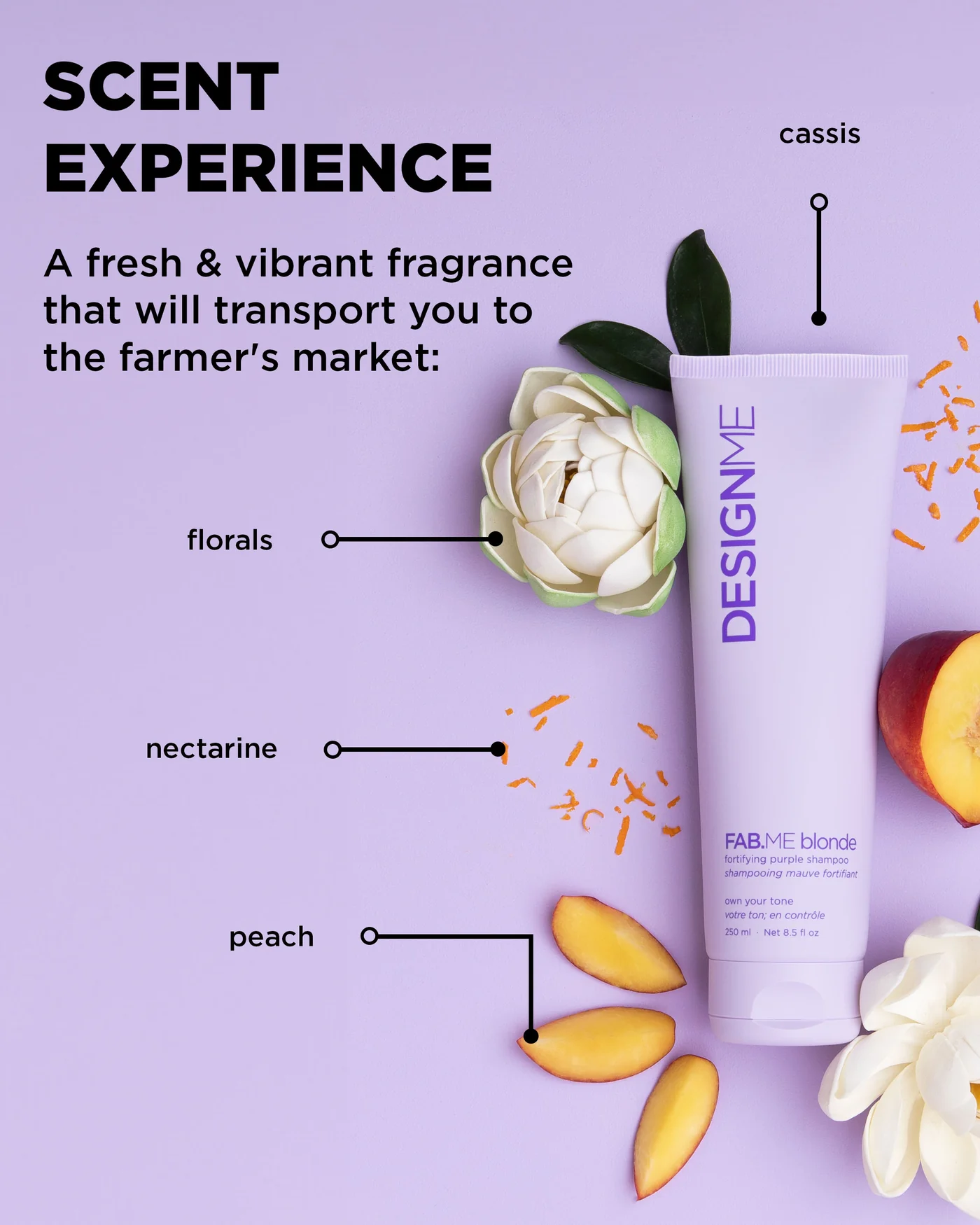 Design Me - Shampoing Mauve 250ml – Image 5