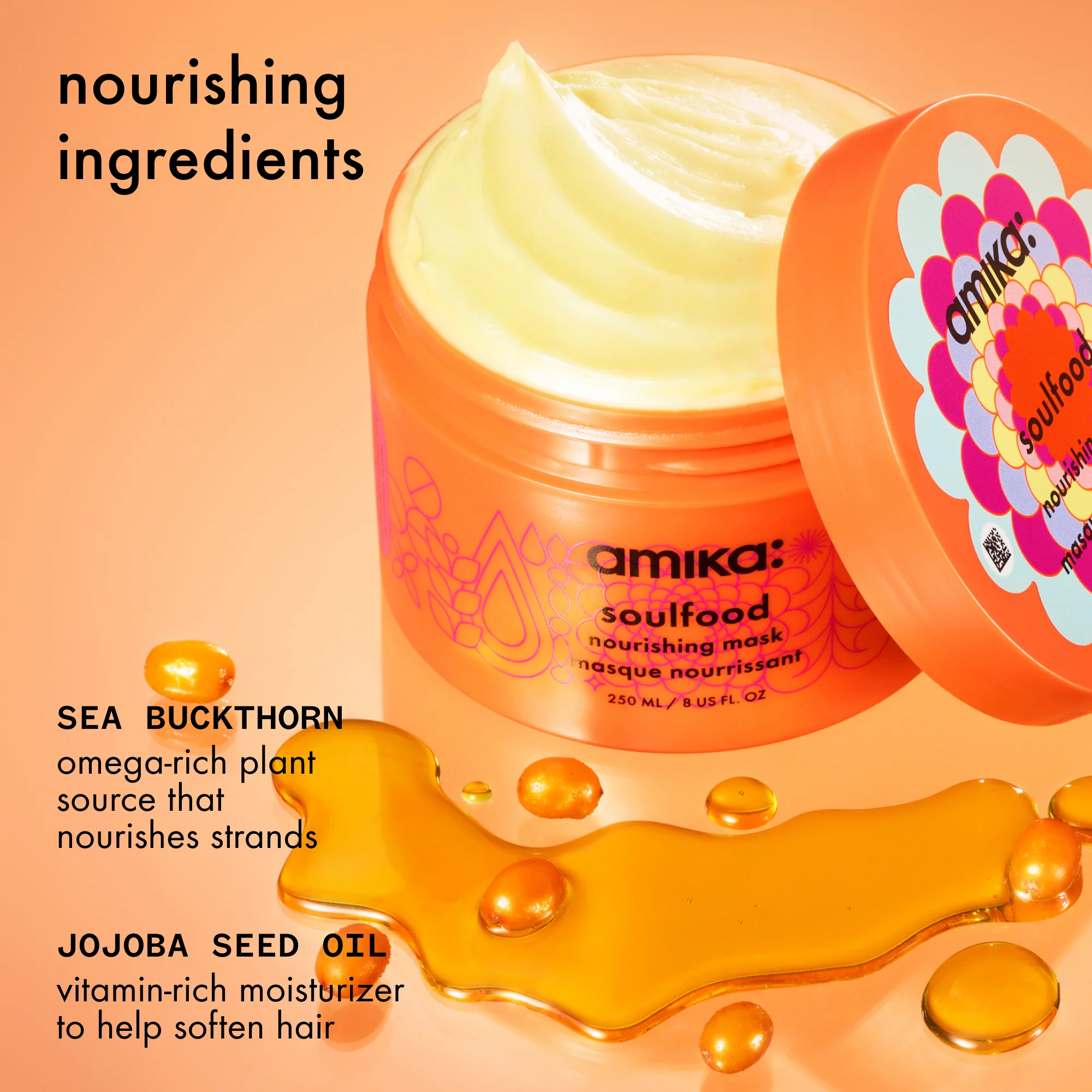 Amika - Masque Nourrissant Soulfood 100ml – Image 2
