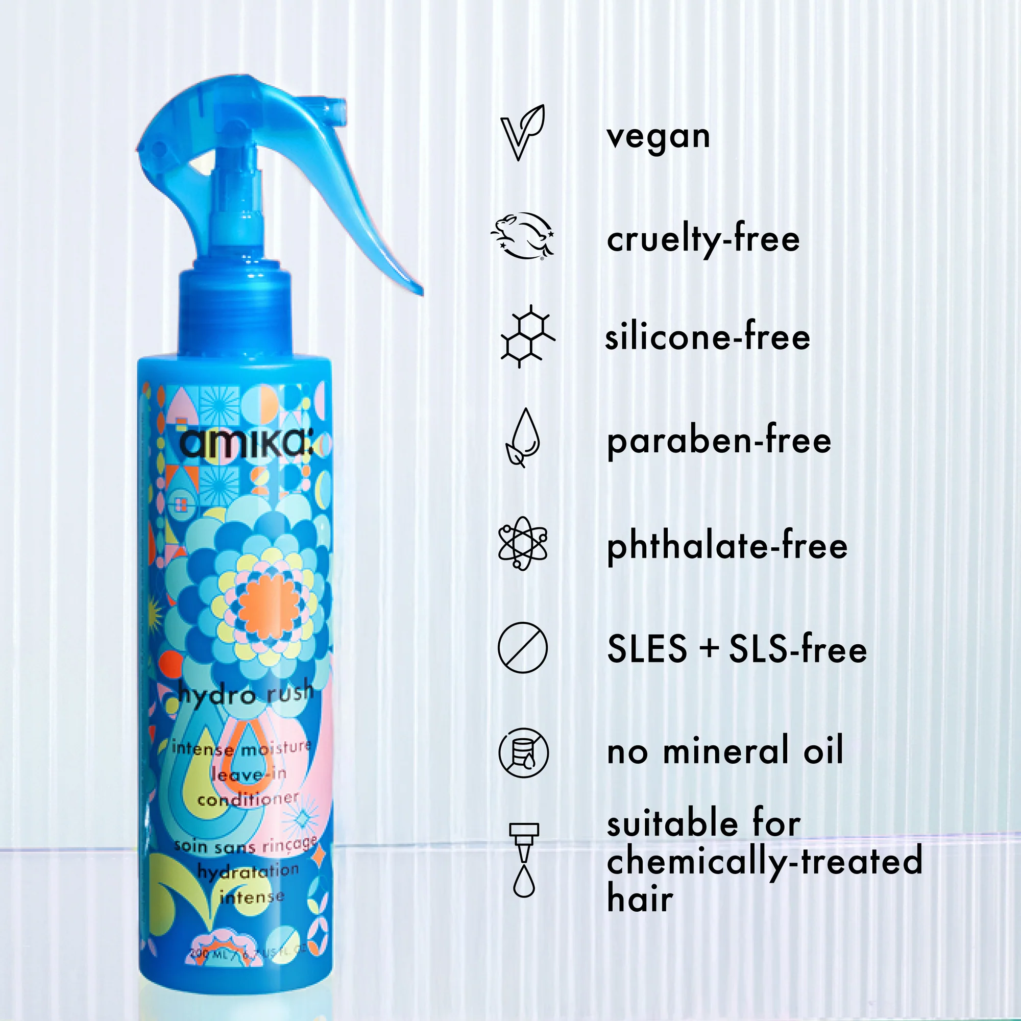 Amika – Soin sans rinçage hydratation Hydro Rush 60 ml – Image 5