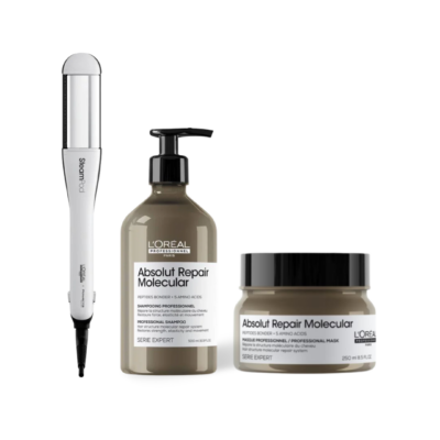 L’Oréal Professionnel – Trio Absolut Repair Moleculair + Steampod