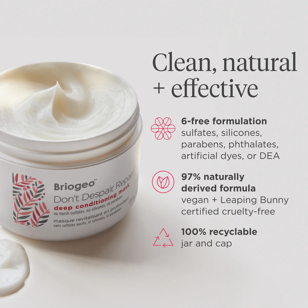 Briogeo - Masque Dont Despair, Repair 236ml – Image 5