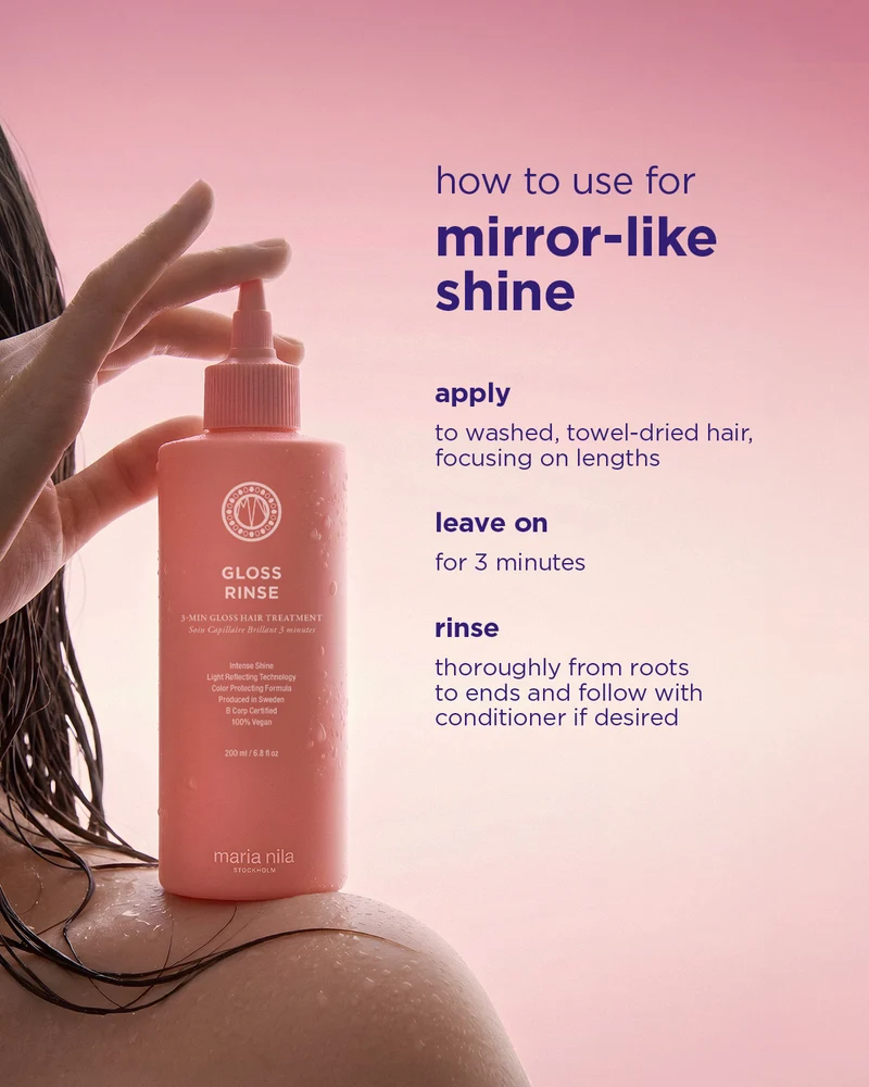 Maria Nila - Traitement Brillance Gloss Rinse 200ml – Image 7