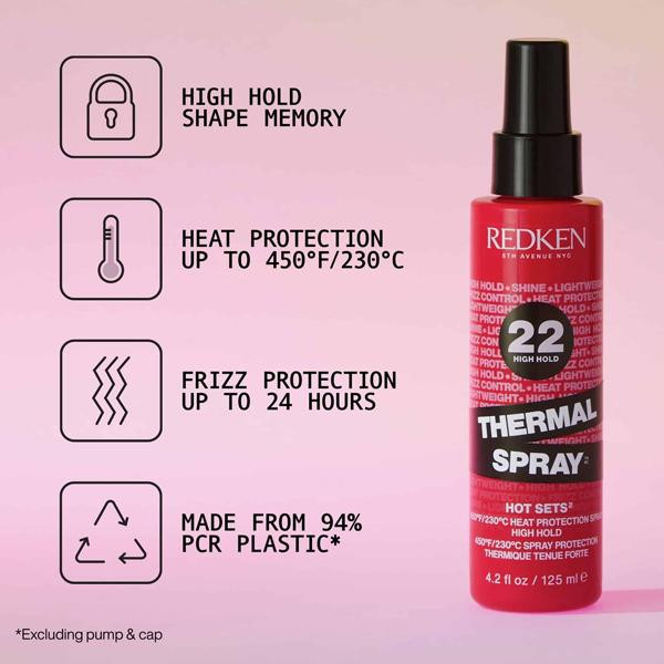Redken - Protecteur thermal Hot Set 22 – Image 2