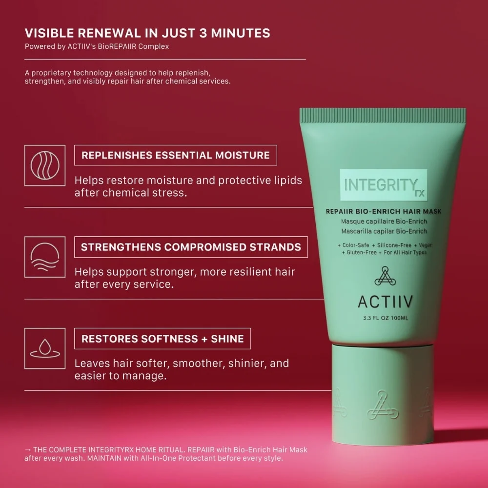 Actiiv - Masque Capillaire Integrity 100ml – Image 2